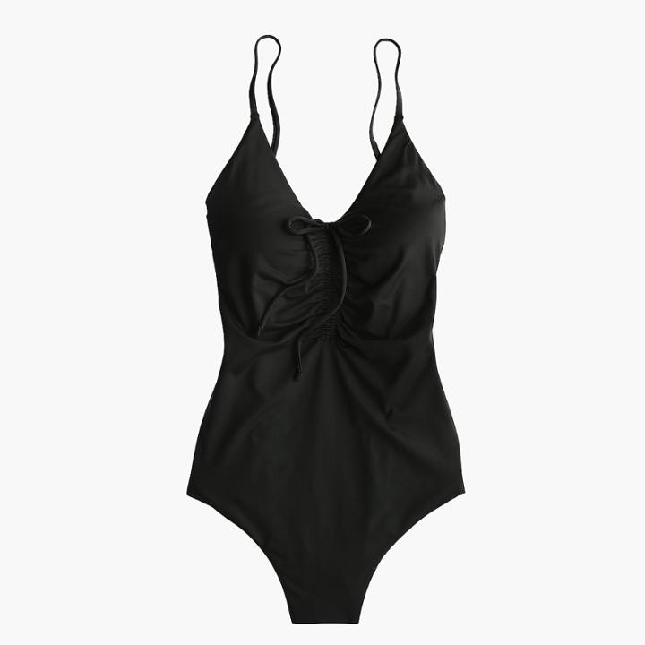J.Crew J.Crew Playa Laguna ruched one-piece swimsuit