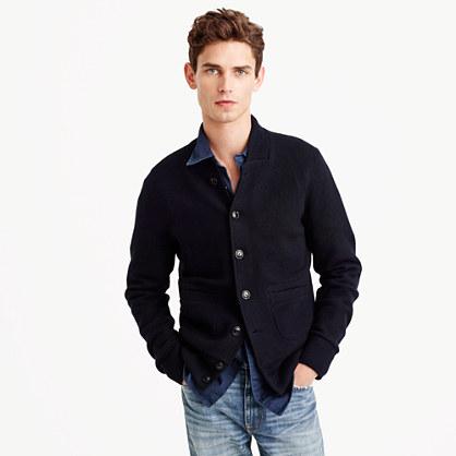 J.Crew Wallace & Barnes bomber jacket in Italian merino wool