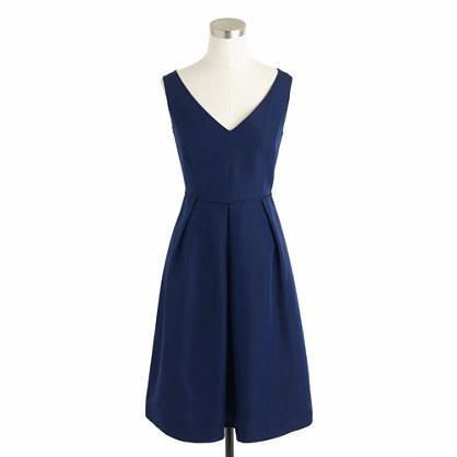 J.Crew Petite Kami dress in classic faille