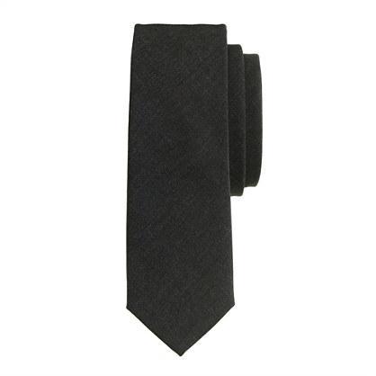 J.Crew Italian wool tie in solid