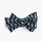 J.Crew Kiriko&trade; bow tie in kasuri print