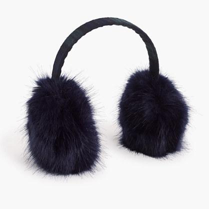 J.Crew Faux-fur earmuffs