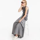 J.Crew Collection maxi skirt in wool flannel
