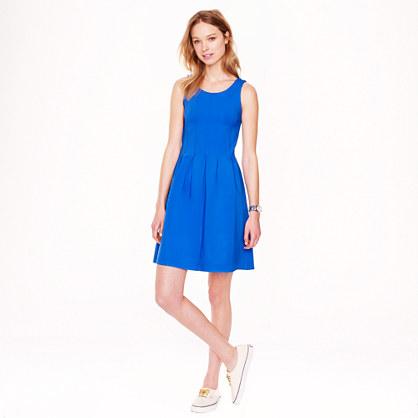 J.Crew Tall pleated flare dress