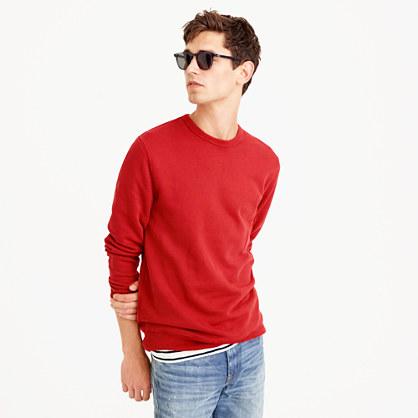 J.Crew Washed french terry crewneck sweatshirt