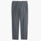 J.Crew Bowery Slim pant in glen plaid cotton