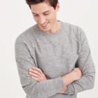 J.Crew Textured cotton sweater in solid