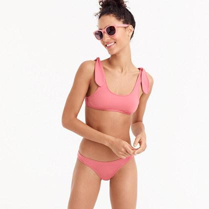 J.Crew J.Crew Playa Nantucket tie-shoulder bikini top