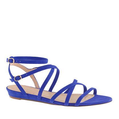 J.Crew Emmaline mini-wedge sandals