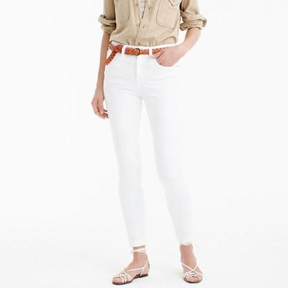 J.Crew 9 lookout high-rise jean in white