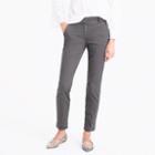 J.Crew Petitecropped pant in stretch chino