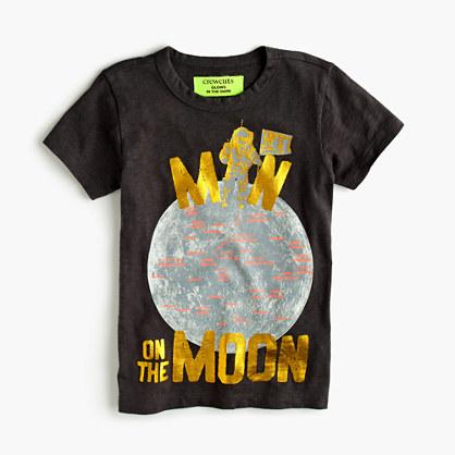 J.Crew Boys' glow-in-the-dark man on the moon T-shirt