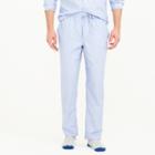 J.Crew End-on-end cotton pajama pant