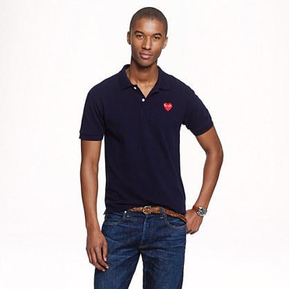 J.Crew PLAY Comme des Gar?ons&reg; polo in navy