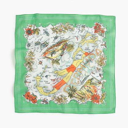 J.Crew Destination scarf in Bermuda print