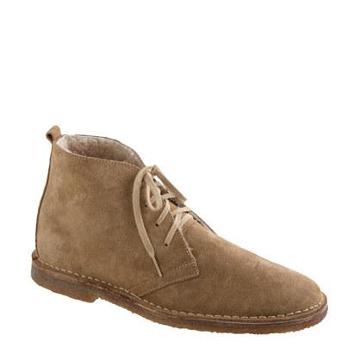J.Crew Classic MacAlister boots in shearling-lined suede