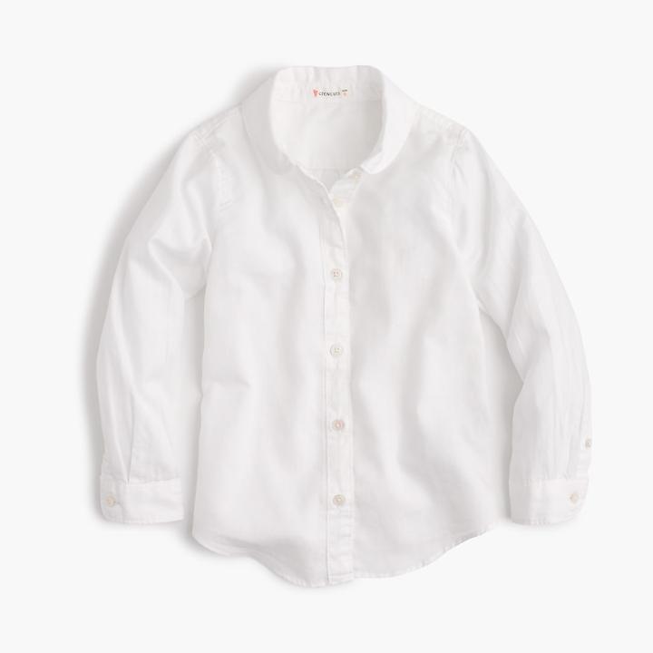 J.Crew Girls' Wendy shirt in tissue oxford cloth