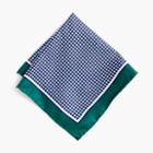 J.Crew Silk pocket square in houndstooth