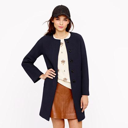 J.Crew Double-cloth Sabrina coat