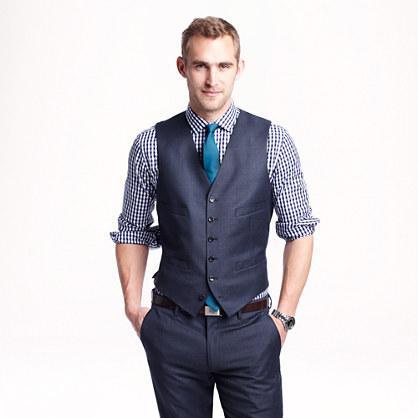 J.Crew Ludlow suit vest in Italian worsted wool