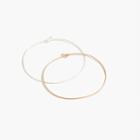 J.Crew Demi-fine 14k gold-plated wire bracelets