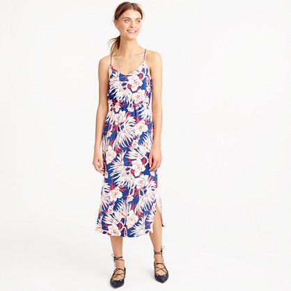 J.Crew Petite Carrie dress in retro floral