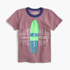 J.Crew Boys' surfboard ringer T-shirt