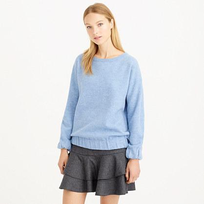 J.Crew Boiled wool sweatshirt
