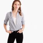 J.Crew Everyday shirt in striped poplin