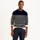 J.Crew Striped cotton sweater