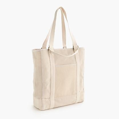 J.Crew Stonewashed canvas tote in khaki