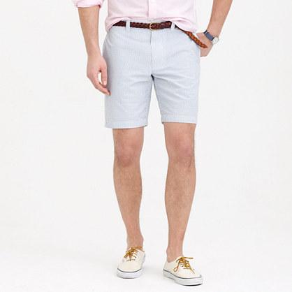 J.Crew 9 Stanton short in seersucker