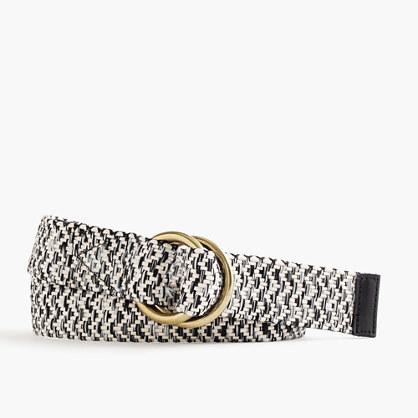 J.Crew Marled woven belt