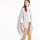J.Crew Reversible cape scarf