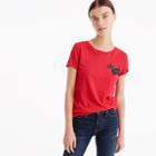 J.Crew Sequin terrier T-shirt