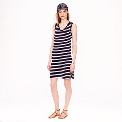 J.Crew Pima cotton dress in stripe