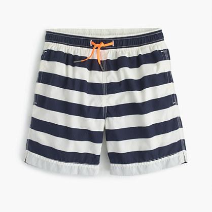 J.Crew Boys' board short in stripes