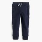 J.Crew Kids' zip-pocket sweatpant in slim-fit