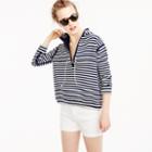 J.Crew Reversible pullover in double-faced cotton
