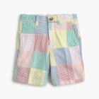 J.Crew Boys' Stanton short in patchwork seersucker