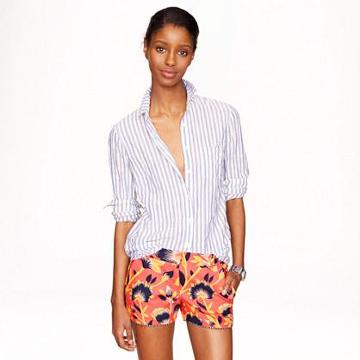 J.Crew Hibiscus floral short