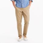 J.Crew 770 Straight-fit chino pant with embroidered foxes