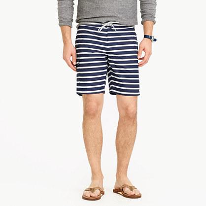 J.Crew 9 board short in navy stripe