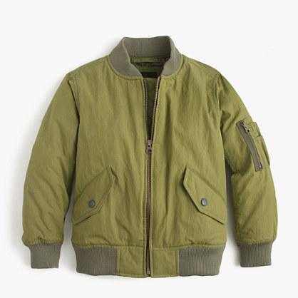 J.Crew Boys' bomber jacket