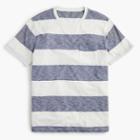 J.Crew Slub cotton T-shirt in ivory stripe