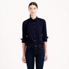 J.Crew Petite stretch perfect shirt