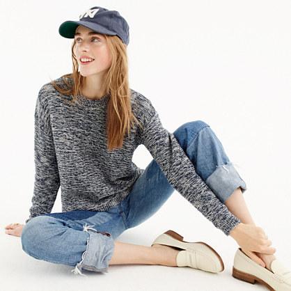 J.Crew Marled crewneck sweater