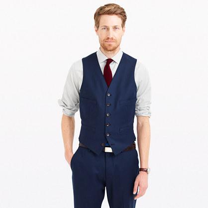 J.Crew Ludlow suit vest in Italian wool flannel