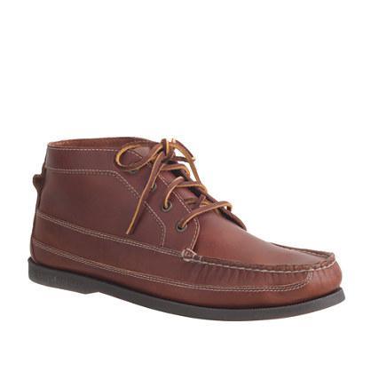 J.Crew Sperry Top-Sider® for J.Crew leather chukka boots