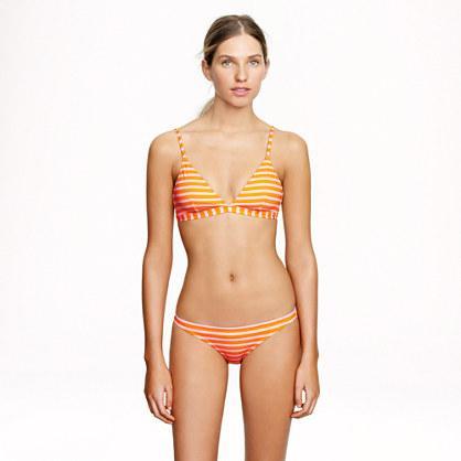 J.Crew Sailor-stripe banded french top